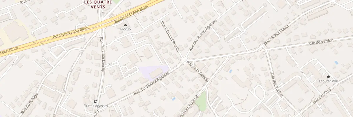 Plan du 17 Rue des Fluttes Agasses à Besançon