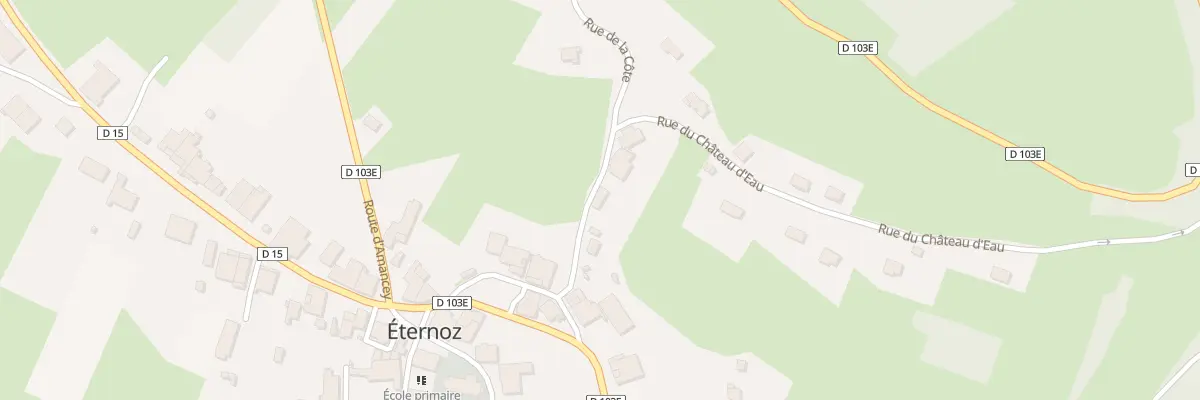 Plan du 6 Rue de la Cote à Éternoz-Vallée-du-Lison