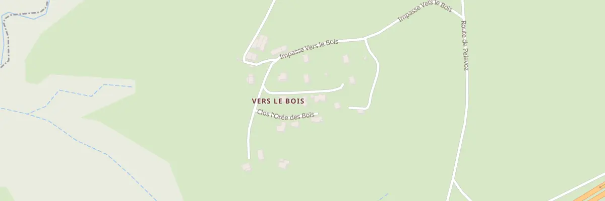 Plan du 101 Clos l’Orée des Bois à Chapeiry