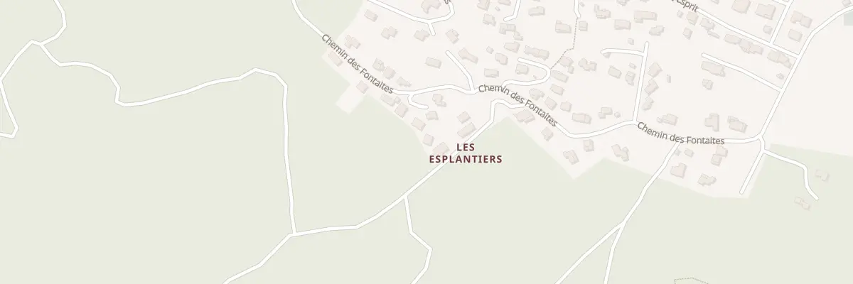 Plan du 5000 Les Esplantiers à La Celle