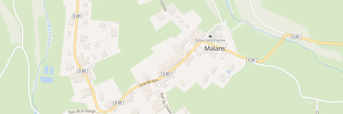 Plan du 10 Gr Grande Rue à Malans