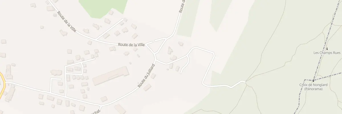 Plan du 55 Che des Epieutaires à Nonglard
