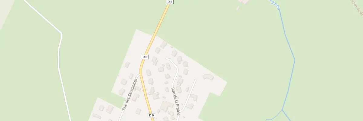 Plan du 244 Rue de la Prairie à Pontcey