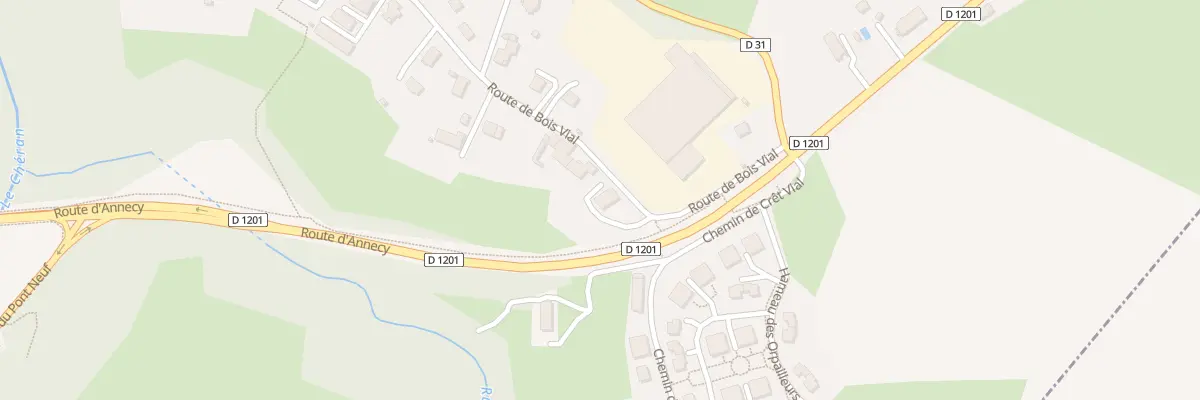 Plan du 119 Rte de Bois Vial à Alby-sur-Chéran
