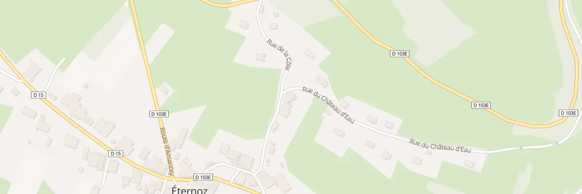 Plan du 10 Rue de la Cote à Éternoz-Vallée-du-Lison