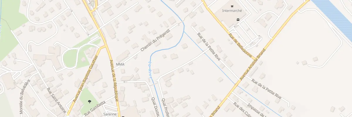 Plan du 57 Rue Saint Laurent au Bourg-d’Oisans