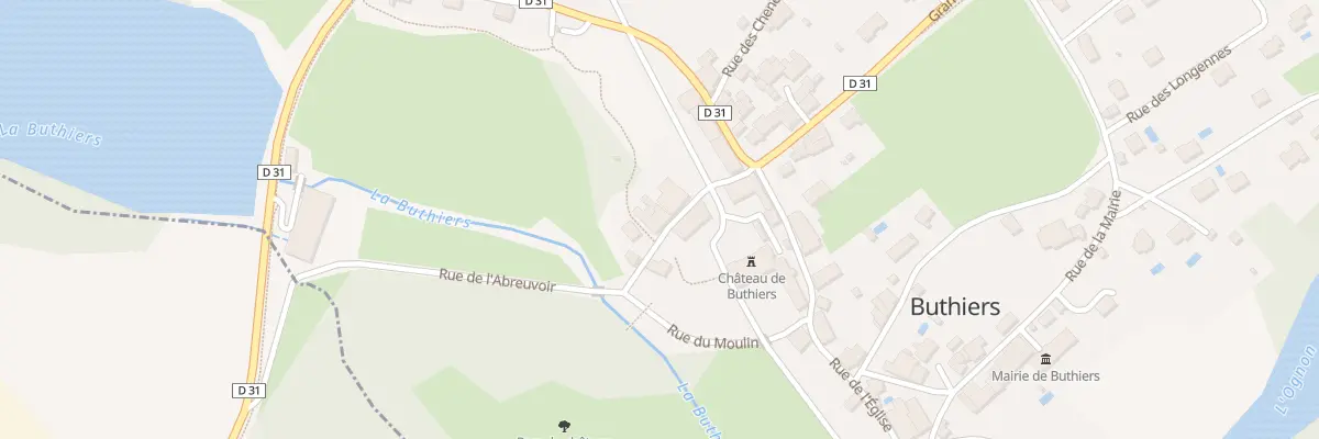 Plan du 6 Rue de l’Abreuvoir à Buthiers