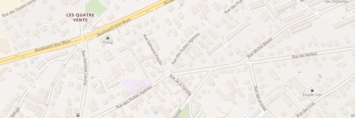 Plan du 34 Rue des Fluttes Agasses à Besançon