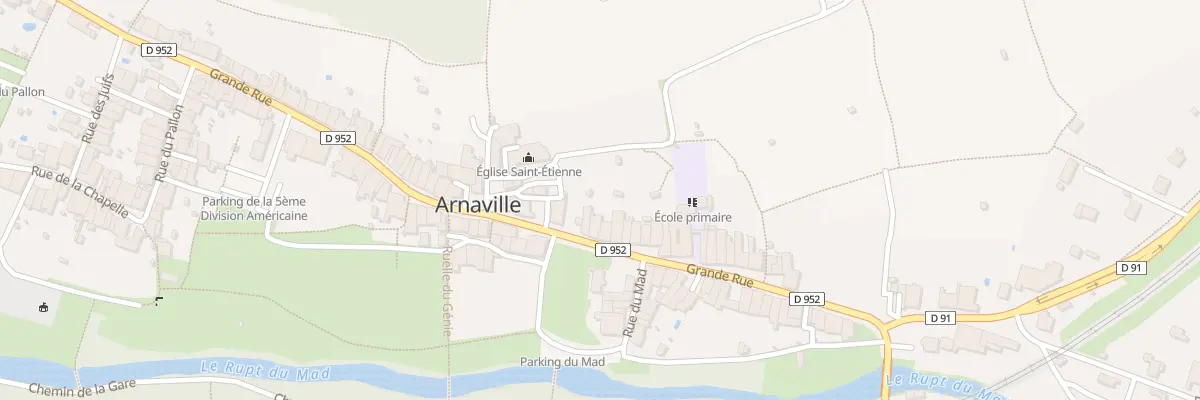 Plan du 67 Gr Grande Rue à Arnaville