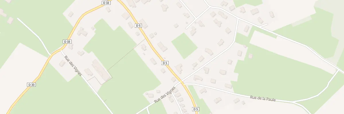 Plan du 6 Grande Rue à Trésilley