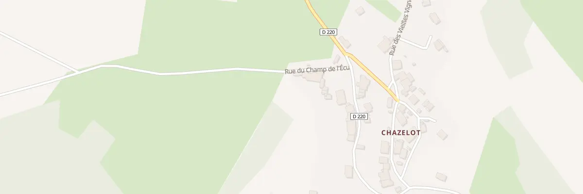Plan du 7 Rue du Champ de l’Ecu à Mailley-et-Chazelot
