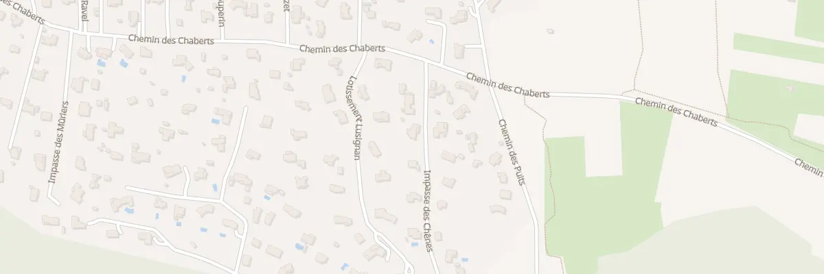 Plan du 3 Imp des Chênes à Garéoult