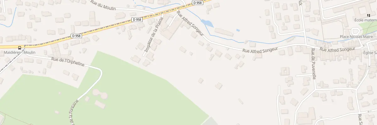 Plan du 45 Rue Alfred Songeur à Maidières