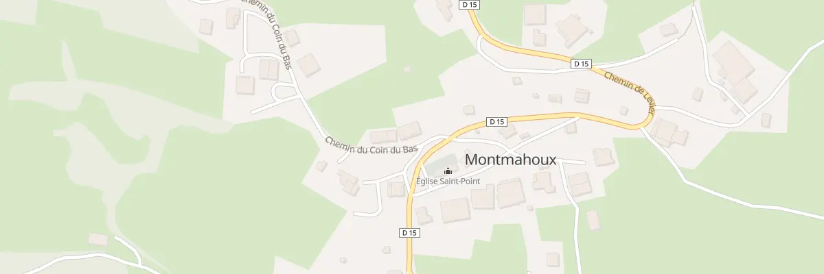 Plan du 1 Chem du Coin du Bas à Montmahoux