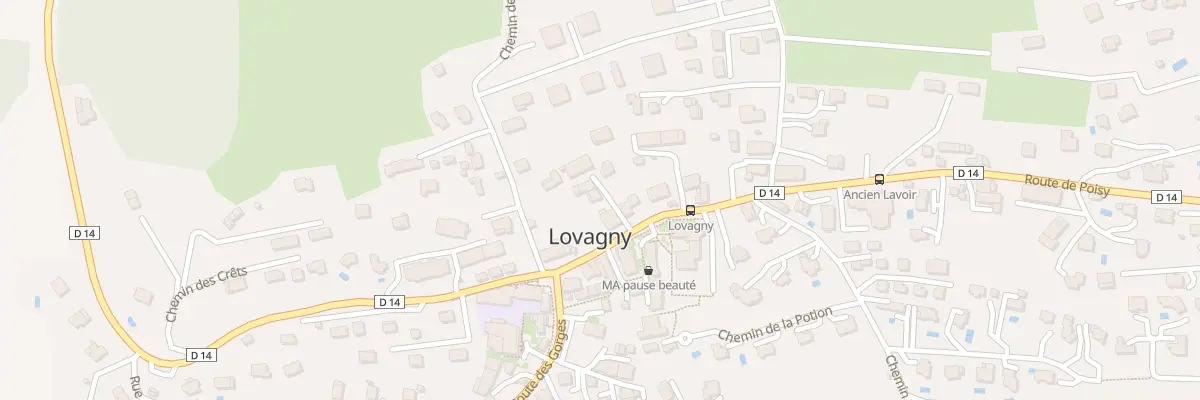 Plan du 131 Imp des Besses à Lovagny