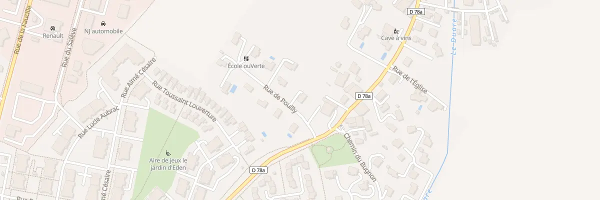 Plan du 123 Rue de Pouilly à Saint-Genis-Pouilly