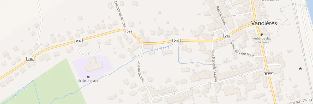 Plan du 10 Rue du Moulin à Vandières