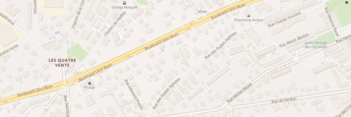 Plan du 35B Rue des Fluttes Agasses à Besançon