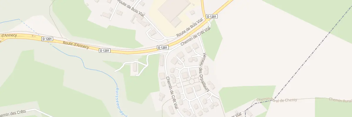 Plan du 47 Che de Crêt Vial à Alby-sur-Chéran