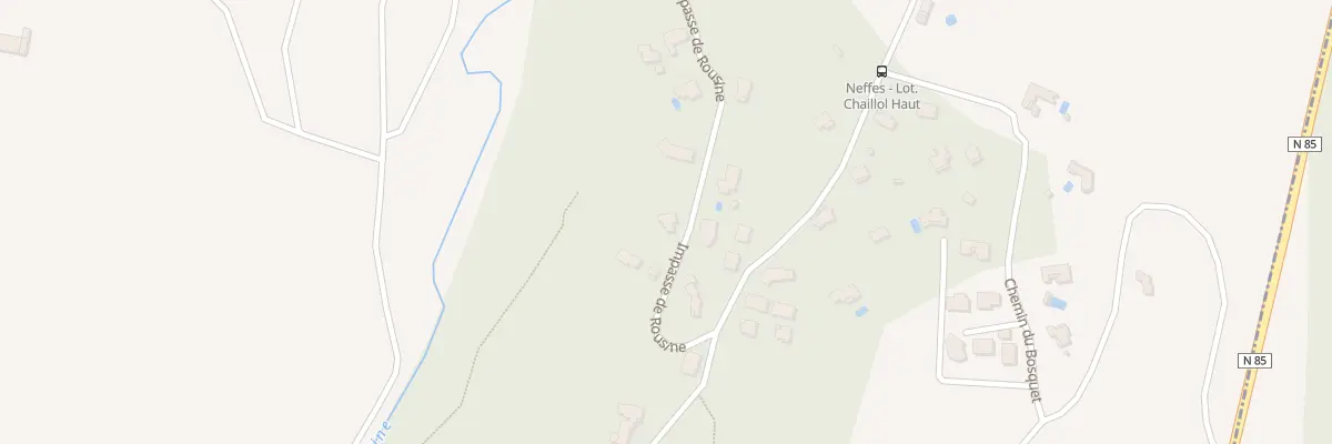 Plan du 5335 Chaillol à Neffes