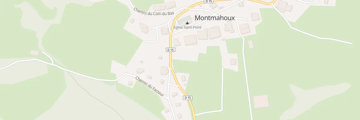 Plan du 1B Che de Levier à Montmahoux