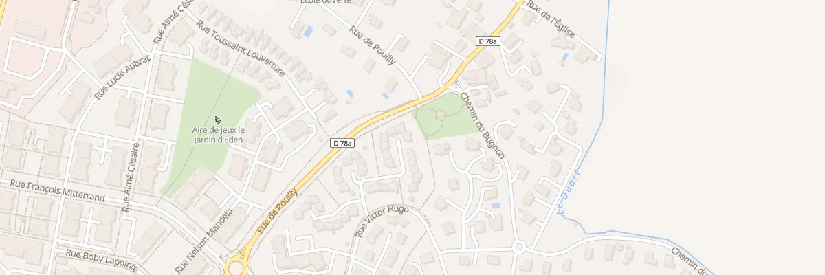 Plan du 28 Rue Victor Hugo à Saint-Genis-Pouilly