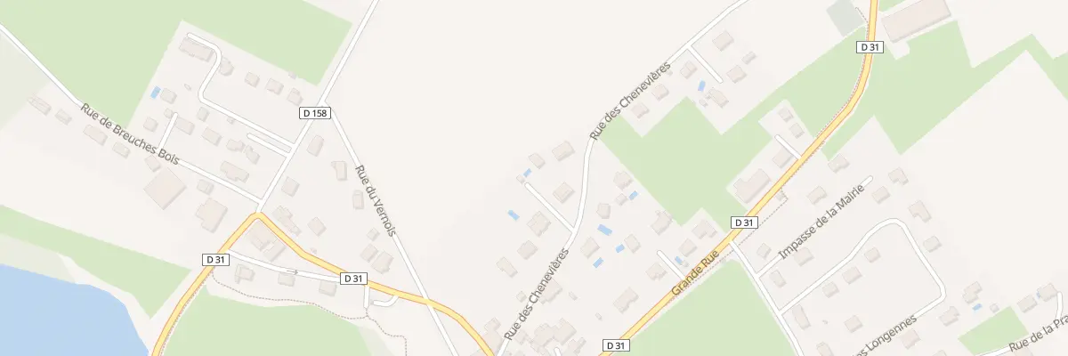 Plan du 7 Rue des Chenevières à Buthiers