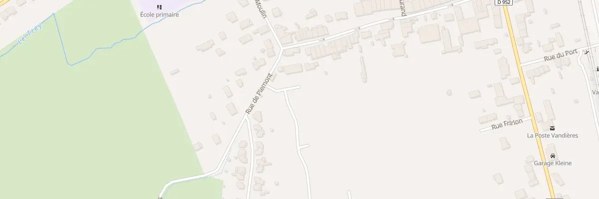 Plan du 1 Le Clos du Chateau à Vandières