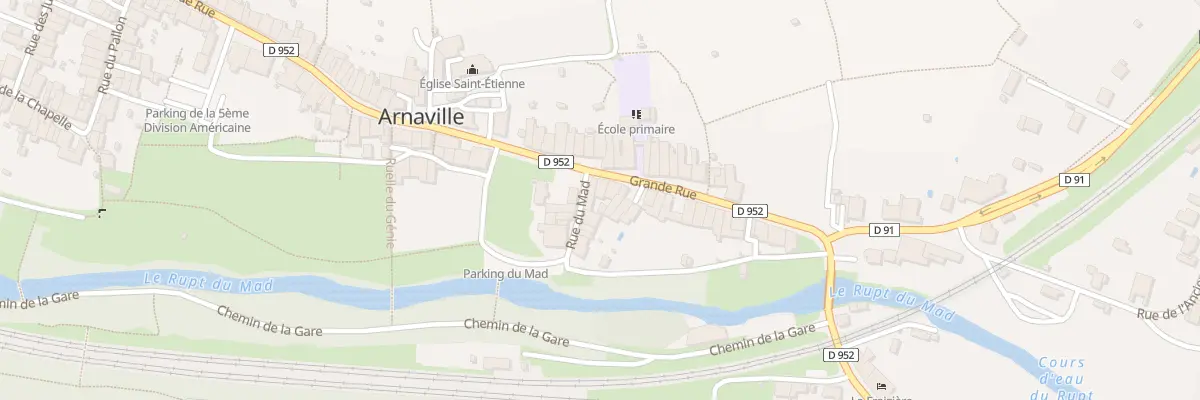 Plan du 52 Gr Grande Rue à Arnaville