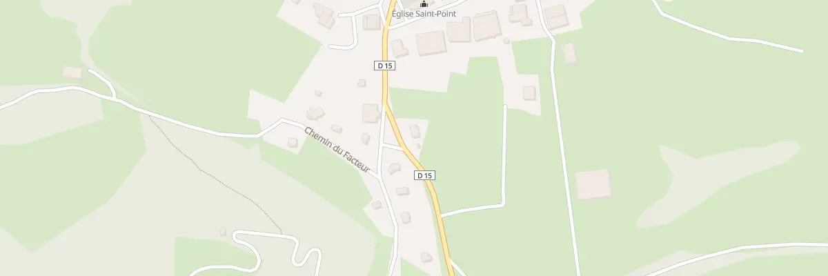 Plan du 1 Che de Levier à Montmahoux