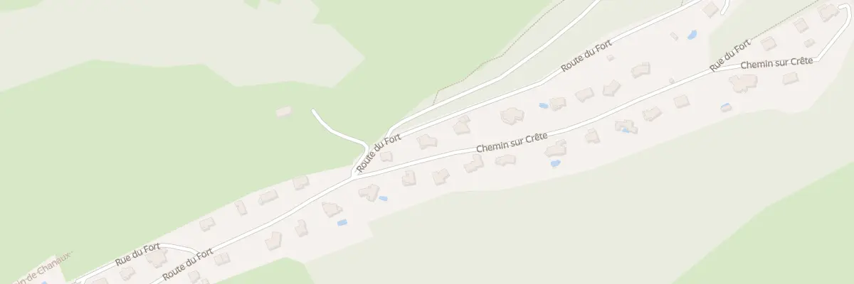 Plan du 40 Rte du Fort à Fontain
