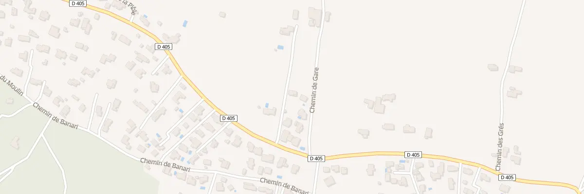 Plan du 5020 Gare à La Celle