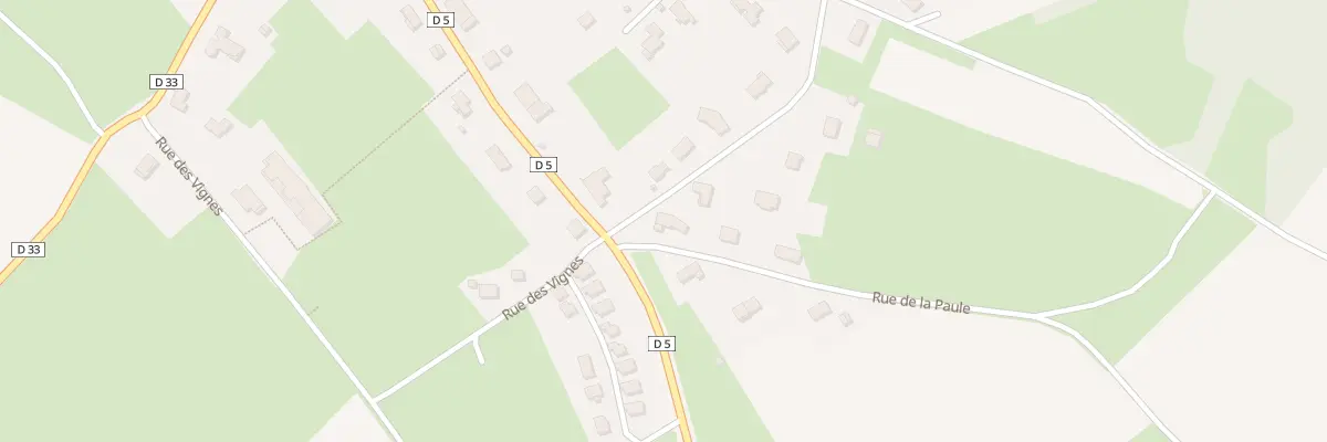 Plan du 1 Rue de la Paule à Trésilley