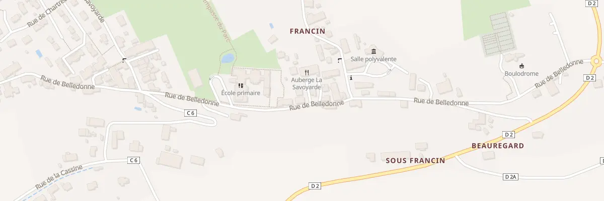 Plan du 508 Rue de Belledonne à Porte-de-Savoie
