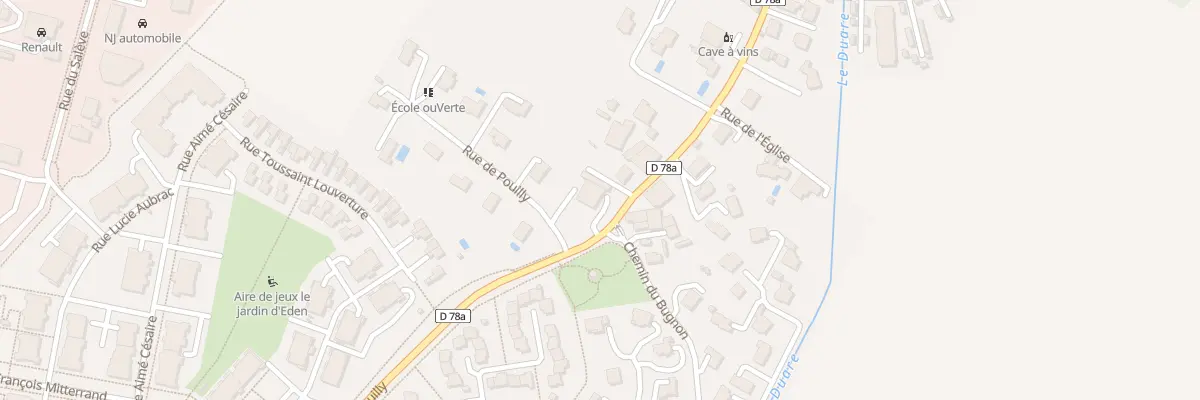 Plan du 125 Rue de Pouilly à Saint-Genis-Pouilly