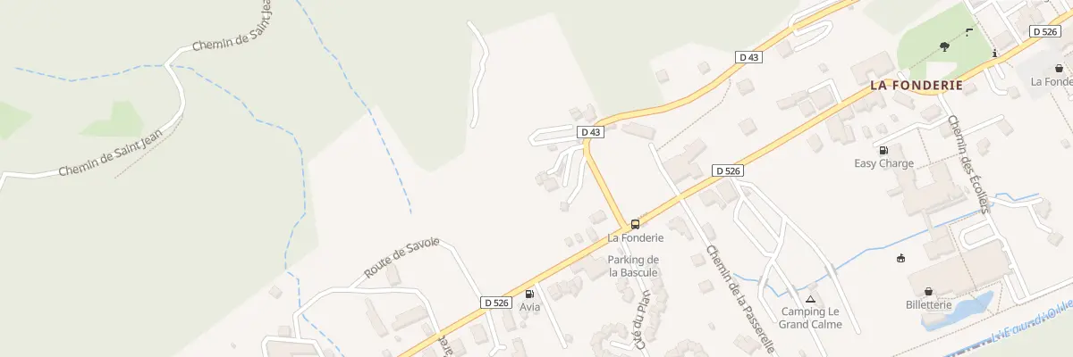 Plan du 2060 Rte du Village à Allemond