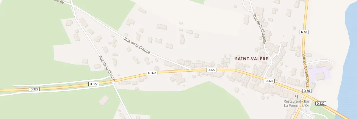 Plan du 46 Rue de Saint Valere à Port-sur-Saône