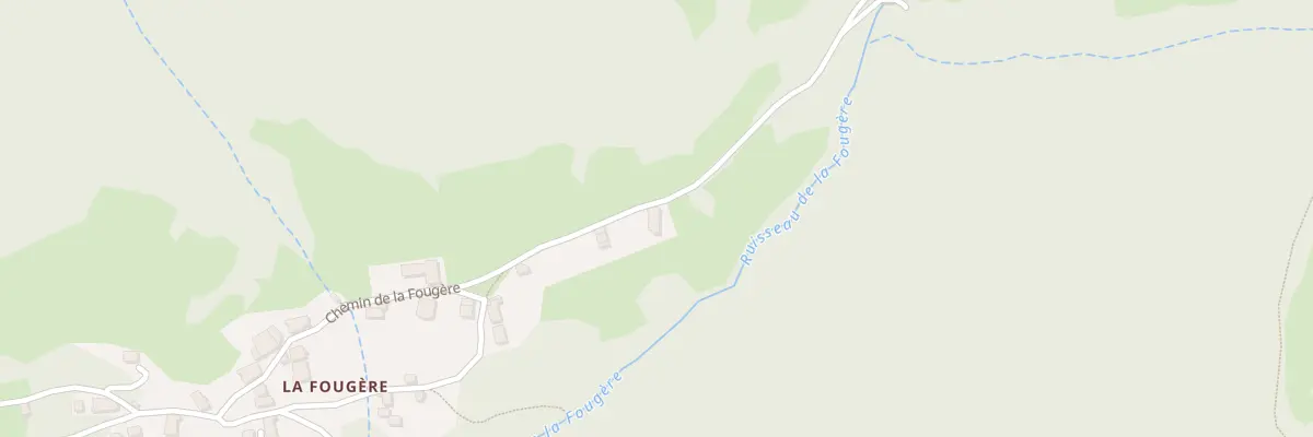 Plan du 918 Che de la Fougère à Thoiry