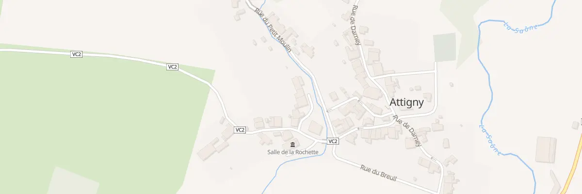 Plan du 5B Rue du Ruisseau à Attigny