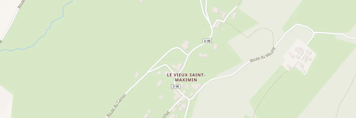Plan du 960 Rte du Vieux Saint-Maximin à Saint-Maximin