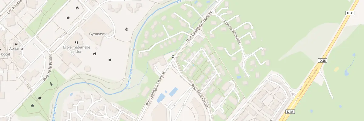 Plan du 208 Rue Konrad Adenauer à Saint-Genis-Pouilly