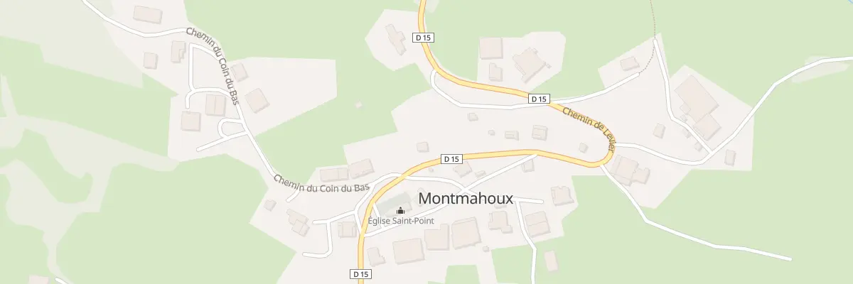 Plan du 10 Che de Levier à Montmahoux