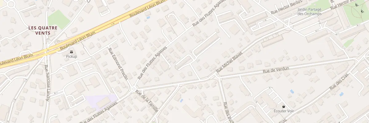 Plan du 32F Rue de Verdun à Besançon