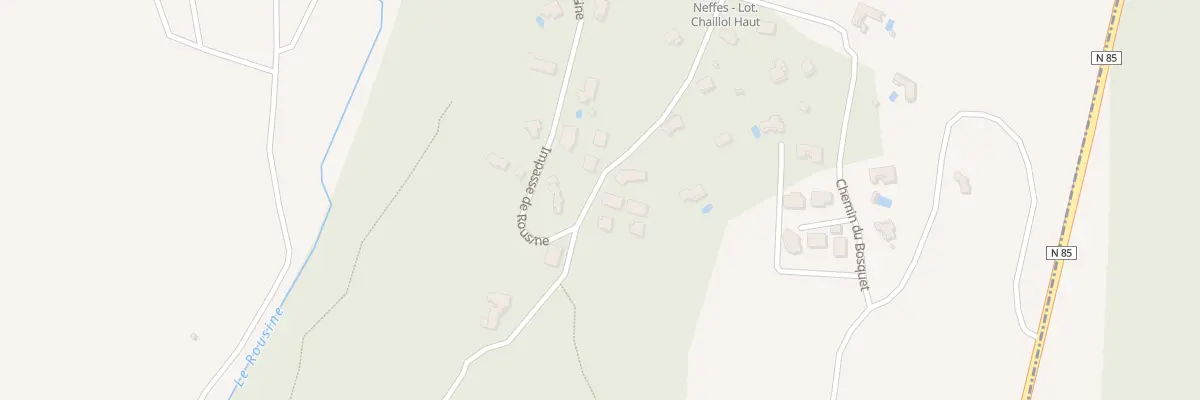 Plan du 2B Chaillol à Neffes