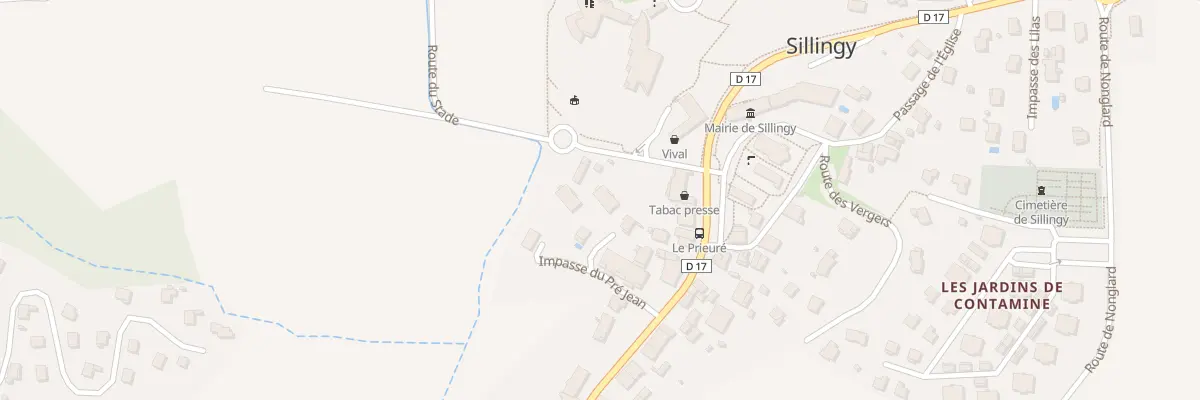 Plan du 85 Imp des Marais de Douet à Sillingy