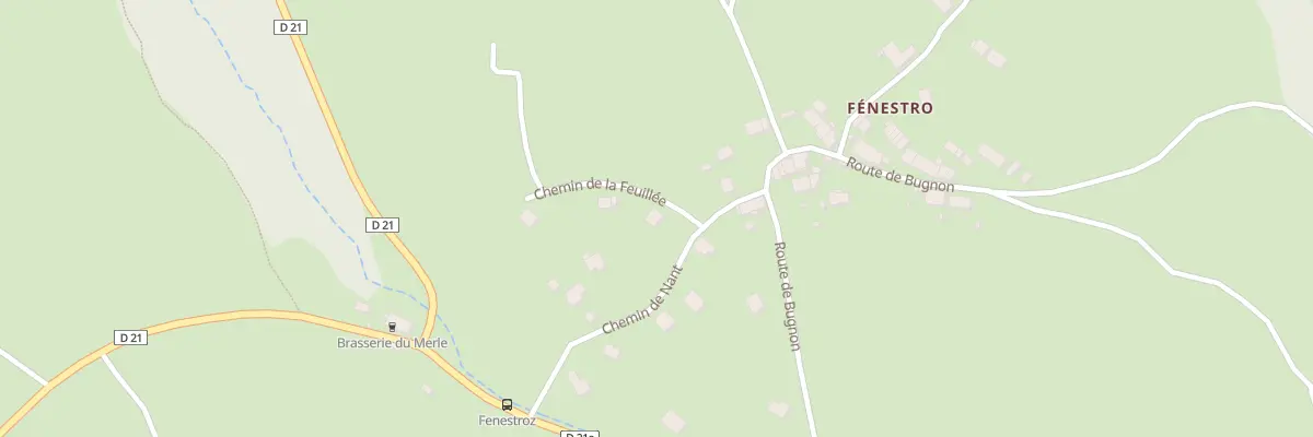 Plan du 9 Che de la Feuillée à Puygros