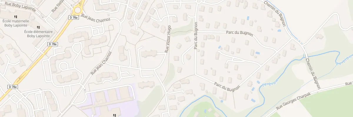 Plan du 3 Che des Noisetiers à Saint-Genis-Pouilly