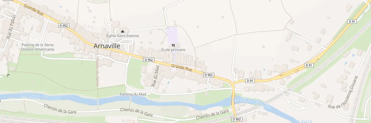 Plan du 45 Gr Grande Rue à Arnaville