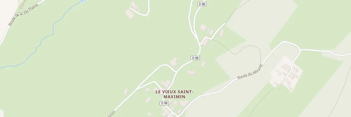Plan du 920 Rte du Vieux Saint-Maximin à Saint-Maximin