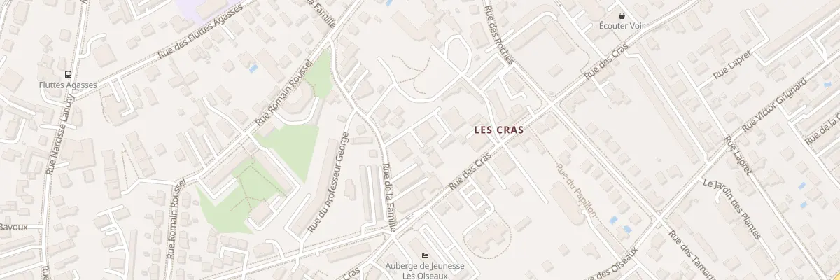 Plan du 6B Rue de la Famille à Besançon